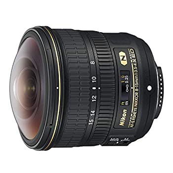 【中古-非常に良い】 Nikon ニコン フィッシュアイズームレンズ AF-S Fisheye NIKKOR 8-15mm f 3.5-4.5E ED フルサイズ対応