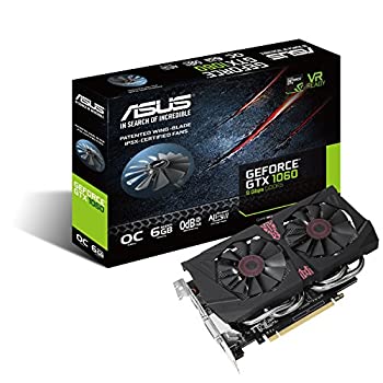 【中古】 ASUS NVIDIA GTX1060ビデオカード GTX1060-O6G-9GBPS|ムジカ&フェリーチェ店