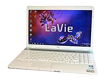 【中古】 ノートパソコン 中古パソコン LS150 F ホワイト テンキー ノート 本体 Windows7 NEC Celeron ブルーレイ 4GB 500GB｜ムジカ＆フェリーチェ店
