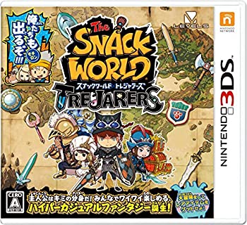 【未使用】【中古】 スナックワールド トレジャラーズ - 3DS｜ムジカ＆フェリーチェ店