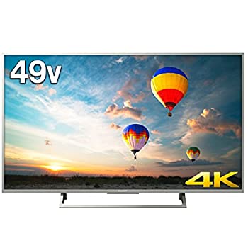 【中古-非常に良い】 SONY ソニー 49V型 液晶 テレビ ブラビア KJ-49X8000E S 4K Android TV 外付けHDD録画外付けHDD裏番組録画 2017年モデル