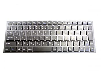 【未当て嵌める】【中古】 SONY VAIO用 ノートパソコンキーボード 9Z.N5USW.20J 黒