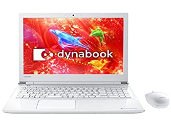 【中古-人並み外れたに似つかわしい】 東芝 15.6型 万覚え帳マイコン dynabook T45 D リュクスホワイト PT45DW