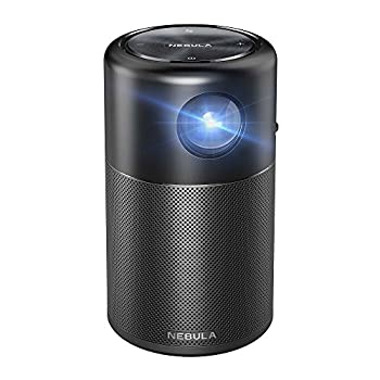 【未当て嵌める】【中古】 ANKER Nebula Capsule Android移動性映写機 100ANSI lm DLP 360°金棒引き 養護ホーム楽しび