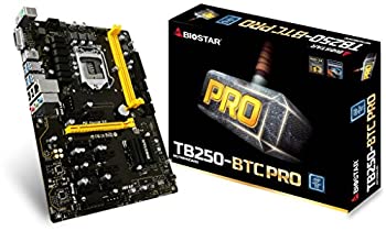 【中古-人並み外れたに似つかわしい】 BIOSTAR ULTRA PRO CRYPTO-MINING お母さんゲーム盤 結核症250-BTC PRO