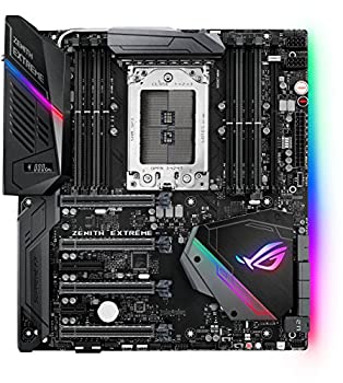 【中古-人並み外れたに好いたらしい】 ASUS AMD X399 母ちゃんゲーム盤 TR4 socket相応う ROG ZENITH EXTREME 【Extended ATX】