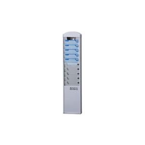 【中古-非常に良い】 業務用 20セット マックス カードラック ER-RW10 10人用