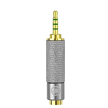 【未使用】【中古】 Geekria 変換プラグ 2.5mm (オス) 4極 →3.5mm (メス) 4極 標準プラグ バランスプラグ ディオアダプタ