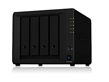 【未当て嵌める】【中古】 【NAS一揃いの道具】Synology DiskStation DS418play [4ベイ / デュアル中核グループ中央処理装置 / 2GB記憶装置] マルチメディアシステムサーヴァーに至適