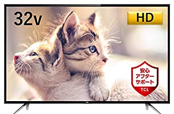 【中古-非常に良い】 TCL 32V型 液晶 テレビ 32D2900 ハイビジョン USB外付けHDDへの番組録画対応 長時間録画HDDHDMIを4端子までサポート