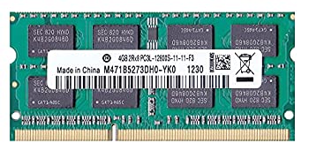 【未使用】【中古】 PC3L-12800S (DDR3-1600) SO-DIMM 4GB ノートPC用メモリ DDR3L mac対応メモリンゴオリジナルモデル (電圧1.35V \u0026 1.5V 両対応)