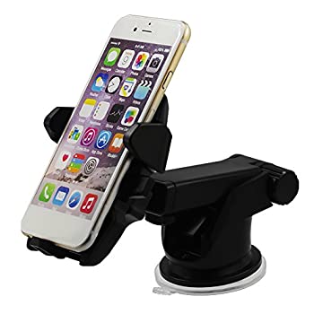 【中古-非常に良い】 Azadi Long Neck One Touch 360度ユニバーサルカーマウントfor iPhone X 8 8plus 7 7plus 6 6s 6splus SE SAMSUNG GALAXY s8 s7 s6
