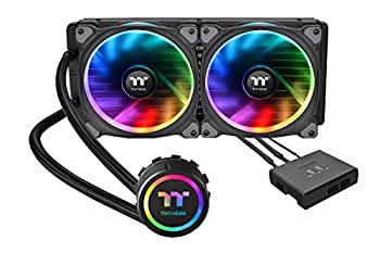 【中古-人並み外れたに好いたらしい】 Thermaltake Floe Riing RGB 280 TT Premium Edition 原則として型水冷中央処理装置冷房装置 [RGB LED ] FN1115 CL-W167-PL14SW-A