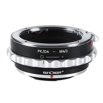 【未使用】【中古】 K&F Concept PK DA-m4 3 マウントアダプター PENTAX DAシリーズレンズ-M4 3カメラ装着 無限遠実現 高精度 メーカー直営店