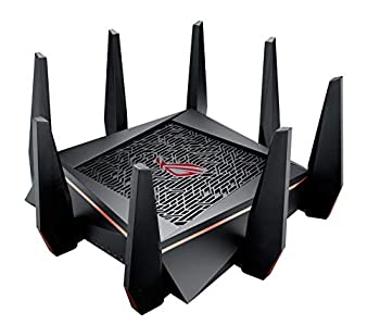 【未当て嵌める】【中古】 ASUS 無線LAN 無線電話 ゲーミングルーター AC5300 11ac 2167+2167+1000Mbps 取り組みダンス楽隊 GT-AC5300 【最大限度24台 4LDK 3階建 なおなお書き4 相応う】