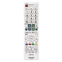 【未使用】【中古】 SHARP シャープ 0106380456 液晶テレビ用 リモコン (LC-32J10-W LC-40J10-W)|ムジカ&フェリーチェ店
