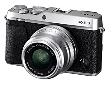 【中古-人並み外れたに似つかわしい】 FUJIFILM 富士フイルム 銀鏡受け答え一眼写真機 X-E3単興味の中心レンズキットシルバー X-E3LK23F2-S