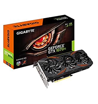 【未当て嵌める】【中古】 GIGABYTE 映像媒体歌留多GEFORCE GTX 1070Ti GV-N107TGAMING-8GD