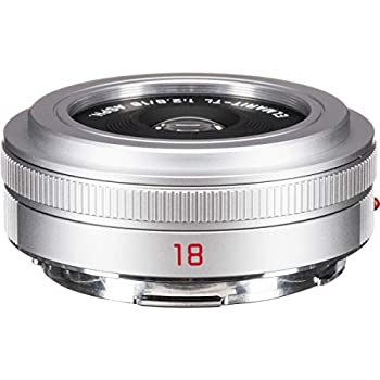 【中古-人並み外れたに好いたらしい】 Leica ライカ Elmarit-TL 18粍 f 2.8 非球面ホットケーキ水晶体 APS-C初期化Lマウントミラーレスカメラ用 しろがね色