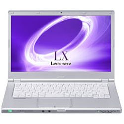 【中古】 Let\u0027s note レッツ万覚え帳 LX5 CF-LX5ADHKS Core i5 6300U 2.4GHz HDD 320GB 14in しろがね色