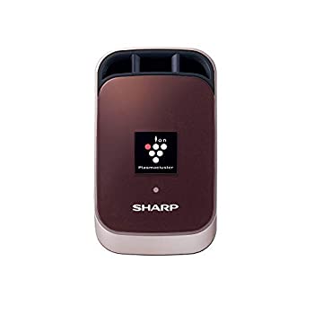 【中古-人並み外れたに似つかわしい】 SHARP 読みやすい プラズマクラスター イオン生いそだつ機 車載用 カーエアコン印字機 赤銅色 IG-KC1-T