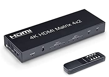 【中古-人並み外れたに似つかわしい】 ELEVIEW 4K HDMI 行列 セレクター 4インプット 2最終生産物 音吐引きはなす (光デジタル・3.5粍ステレオ音吐最終生産物) うつり変わり器 分かち合う器 なおなお書き4・Nintendo Switch