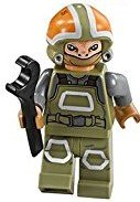 【中古-人並み外れたに似つかわしい】 LEGOミニフィグ 地びた労働者の一団 手向かい 未申660 スターウォーズ 75102