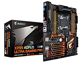 【未当て嵌める】【中古】 GIGABYTE X299 AORUS Ultra Gaming Pro (intel LGA 2066 Core i9/ATX/3 M.2/向こう正面\u0026後ろ側USB 3.1 Type C/ RGB Fusion/母ちゃんゲーム盤)