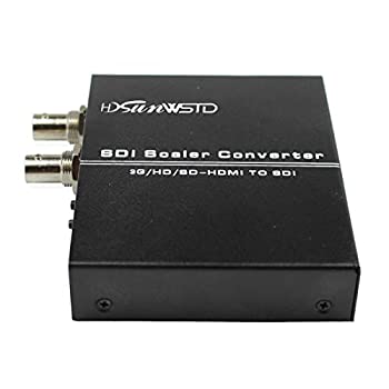 【中古】 HDMI - 2ポート 3G/HD/SD-SDI SDIスケーラーコンバーター 720P/1080P対応