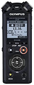 【中古-非常に良い】 OLYMPUS オリンパス リニアPCMレコーダー LS-P4 ブラック