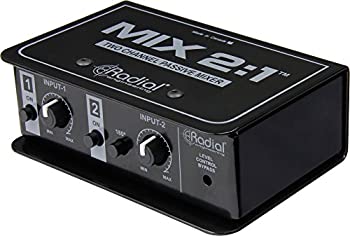 【中古-非常に良い】 Radial Engineering MIX 2 1 2チャンネル・オーディオ・ミキサー
