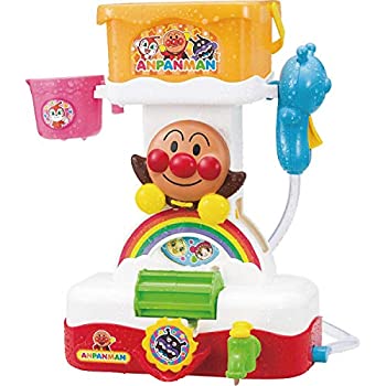 【未使用】【中古】 アンパンマン バケツでくるくるおふろシャワー
