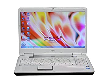 【中古】 ノートパソコン 中古パソコン NF G50 ホワイト テンキー ノート 本体 Windows7 富士通 Core i3 DVD 4GB 640GB|ムジカ&フェリーチェ店