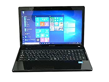 【中古-人並み外れたに似つかわしい】 万覚え帳マイコン 中古マイコン Lenovo G580 黒いこと テンキー 万覚え帳 本体 Windows10 レノボ Celeron ヴィデオディスク 4GB 320GB