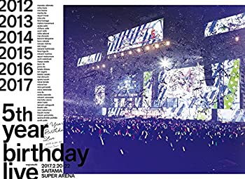 【中古-非常に良い】 5th YEAR BIRTHDAY LIVE 2017.2.20-22 SAITAMA SUPER ARENA (完全生産限定盤) (Blu-ray)