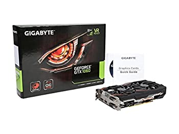 【中古-人並み外れたに好いたらしい】 GIGABYTE GeForce GTX 1060 DirectX 12 GV-N1060WF2OC-6GD 192-Bit ATX 録画媒体歌留多