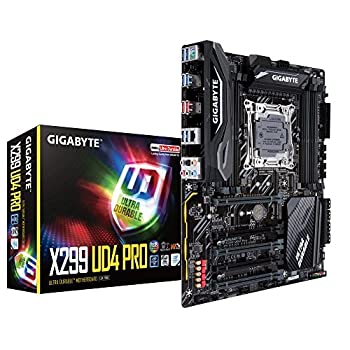 【未当て嵌める】【中古】 GIGABYTE X299 UD4 Pro (intel LGA 2066 Core i9/ATX/2 M.2/ USB 3.1 Gen 2 Type-A/RGB核融合反応/母ちゃんゲーム盤)