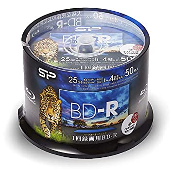 【未使用】【中古】 シリコンパワー 1回録画用 ブルーレイディスク BD-R 25GB 1-4倍速 ホワイトワイドプリンタブル 50枚スピンドル SPBDRV25PWB50S 8,871円