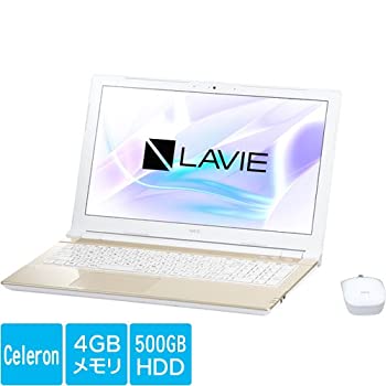 【中古】 マイコン-SN18CRSAB-1 LAVIE Smart NS (B) (Cel 4GB 500GB DSM 15.6 ゴールド) パソコン-ノートPC-パソコン・周辺機器
