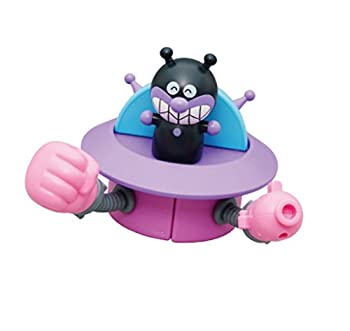 【未使用】【中古】 アンパンマン 磁石でパチッと! ひらめきキューブ バイキンUFOセット|ムジカ&フェリーチェ店