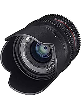 【中古-非常に良い】 Rokinon 21mm T/1.5 高速シネレンズ (ビデオ富士フイルムXカメラ用)
