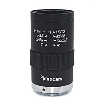【未当て嵌める】【中古】 xenocam 6-15粍 1?/ 3? f1?. 4?CSマウント変数興味の中心CCTV取扱説明書水晶体for CCTV写真器 カメラ・ビデオカメラ・光学機器-TV・オーディオ・カメラ-カメラ用交換レンズ