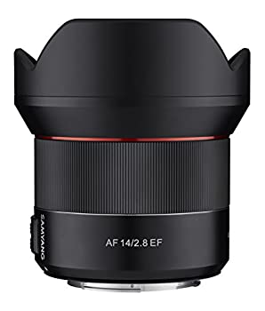 【中古-人並み外れたに好いたらしい】 SAMYANG 14粍 f2.8 AF広広とした角度 フルフレームオートフォーカスレンズfor Canon EF