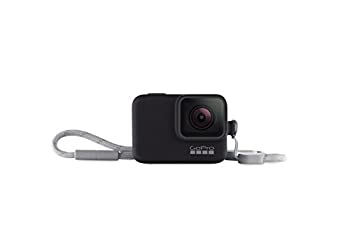 【未使用】【中古】 GoPro スリーブ + ランヤード ブラック for HERO7 6 5 | ACSST-001