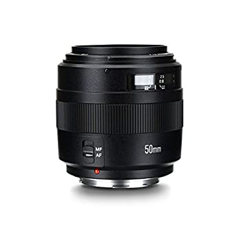 【未使用】【中古】 標準プライムレンズYongnuo yn50?mm f1?. 4?AF / MF 0.45?Mレンズfor Canon DSLRカメラ｜ムジカ＆フェリーチェ店