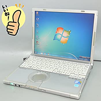 【中古-人並み外れたに似つかわしい】 万覚え帳マイコン Windows 7 Professional 64bit積み上げる パナソニック Panasonic Let\u0027s note レッツ万覚え帳 CF-W