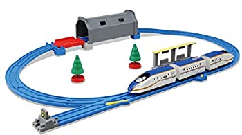 【中古-人並み外れたに似つかわしい】 タカラトミー(TAKARA TOMY) プラレール 水平坑を照らそう! ともし火付E7系新幹線かがやき 第一義的仕掛ける W290×H230×D125粍