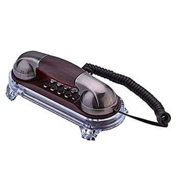 【中古-人並み外れたに似つかわしい】 Richer-R 電話 親機のみ 1マイコン閃光電球アンティーク電話を掛ける 飾りつけ流行り物ハンガー電話を掛ける ブルーバックライトの着信音自然調整 リダイヤル