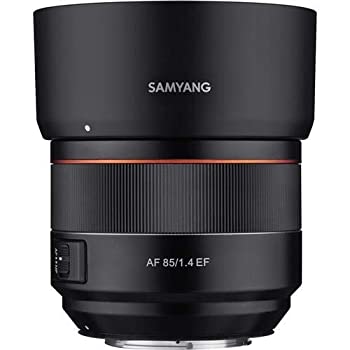 【未使用】【中古】 SAMYANG 85mm F1.4 高速オートフォーカスレンズ Canon EFマウント用 ブラック (SYIO85AF-C)|ムジカ&フェリーチェ店