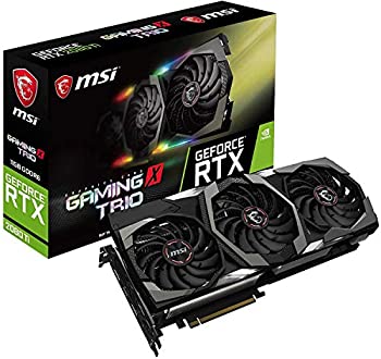 【中古-非常に良い】 MSI GeForce RTX 2080 Ti GAMING X TRIO グラフィックスボード VD6722